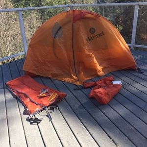 Marmot EOS 1P Tent and Footprint EUC